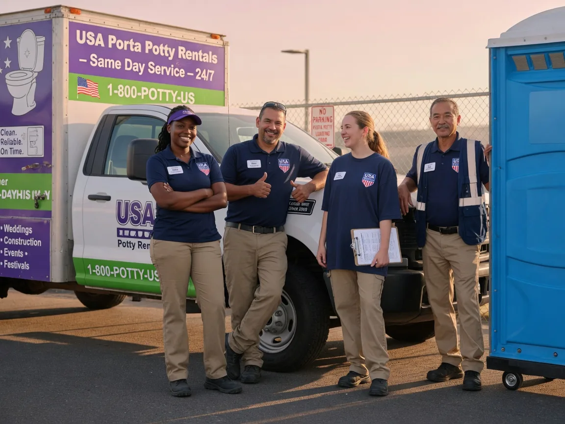 Porta Potty Rental company in Honey Grove, PA